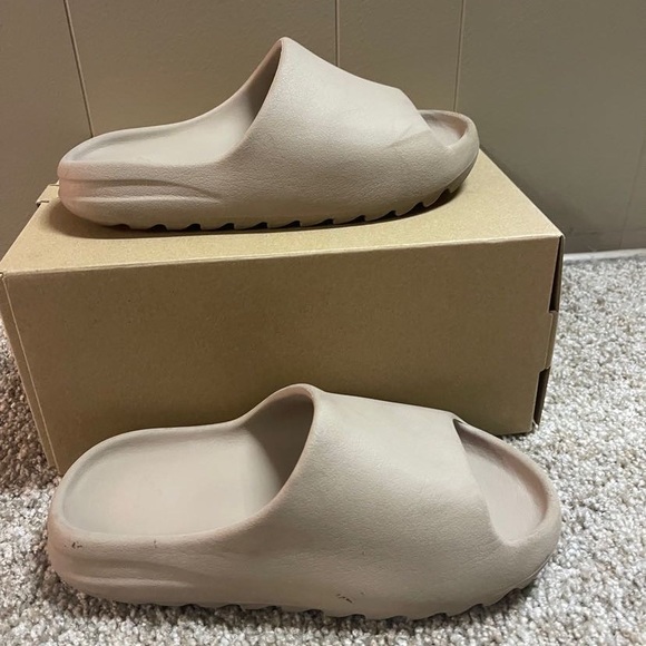 Yeezy Shoes Pure Yeezy Slides Size 9 Poshmark